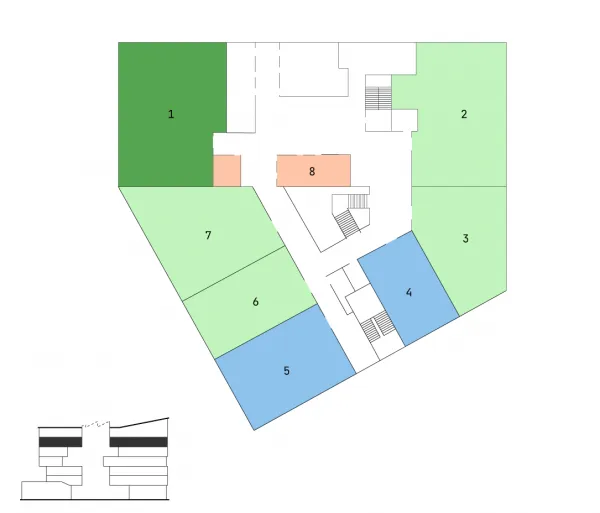 Level 6 graphic, Expedition building, Tec de Monterrey